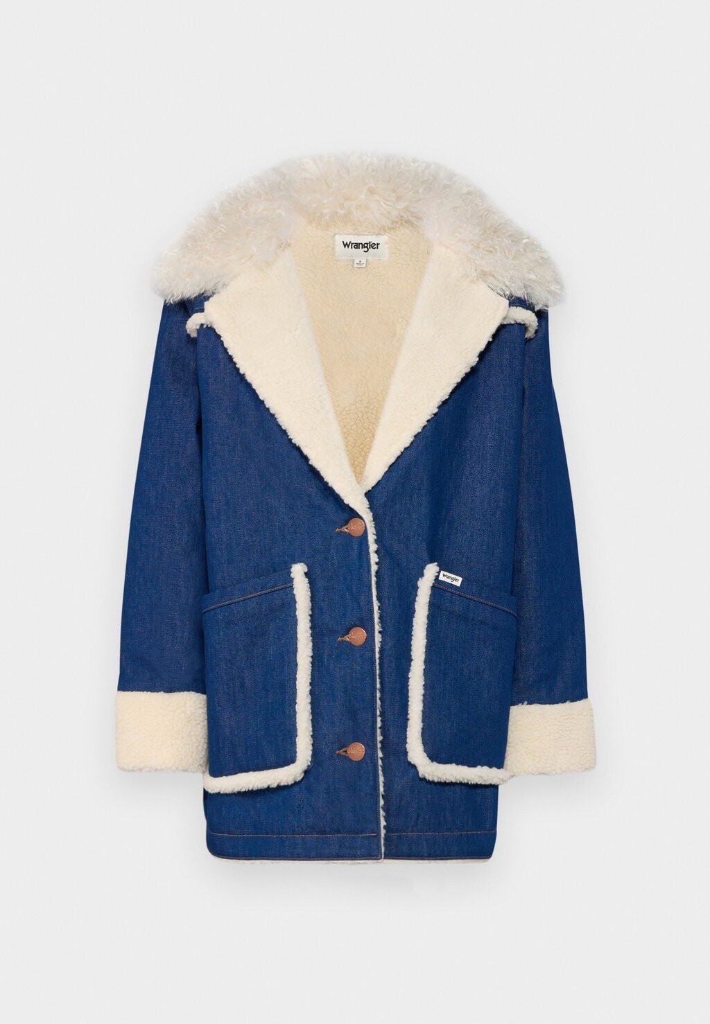 

Зимнее пальто WRANGE COAT Wrangler, темно-синий деним