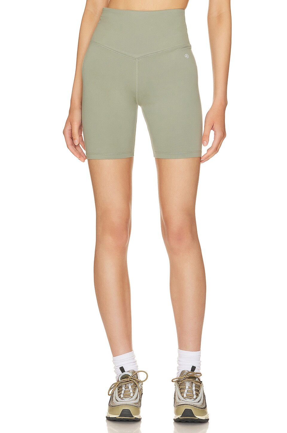 

Шорты ANINE BING Blake Biker Short, цвет Artichoke