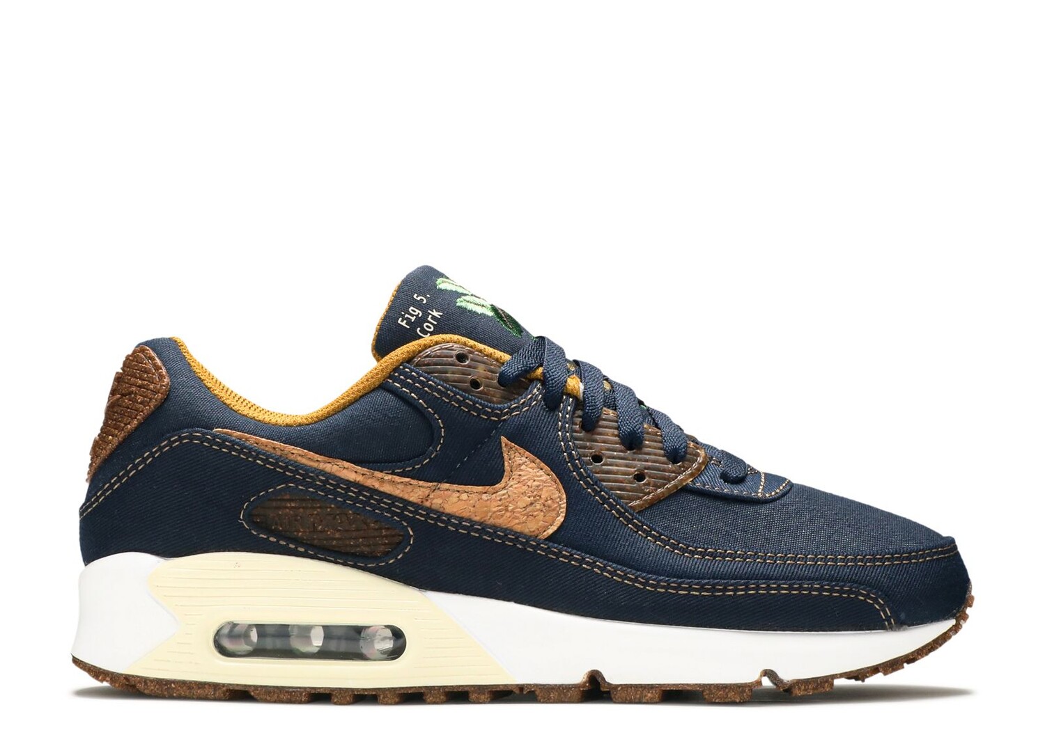 

Кроссовки Nike Air Max 90 'Cork - Obsidian', синий