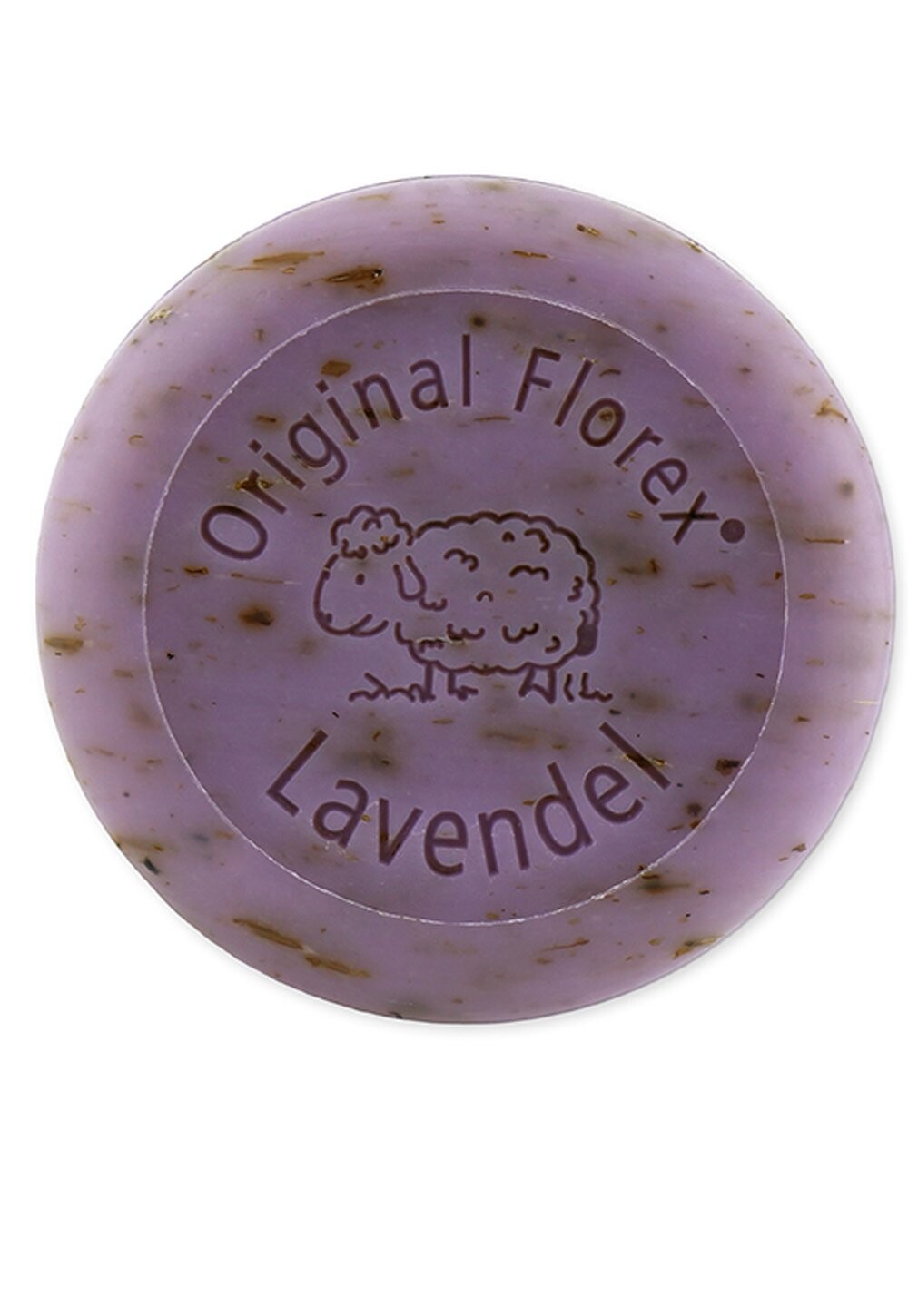 

Мыло SCHAFMILCHSEIFE MIT SCHAFMILCH LAVENDEL RUND Florex, цвет lila