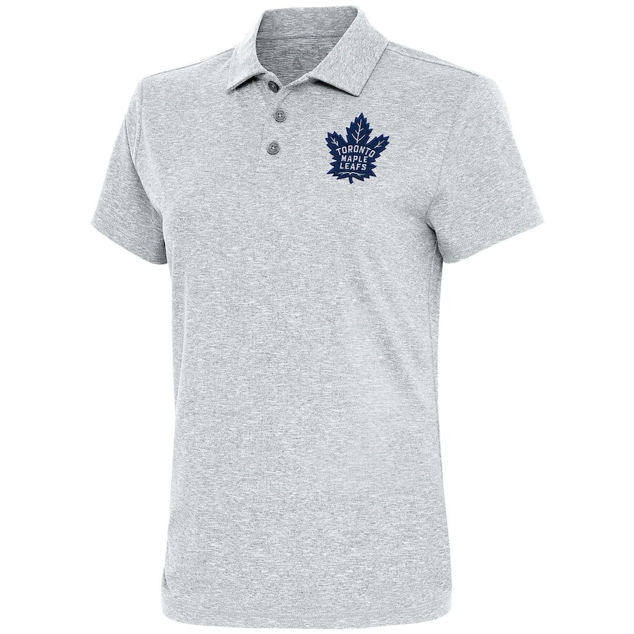 

Поло с коротким рукавом Antigua Toronto Maple Leafs, серый