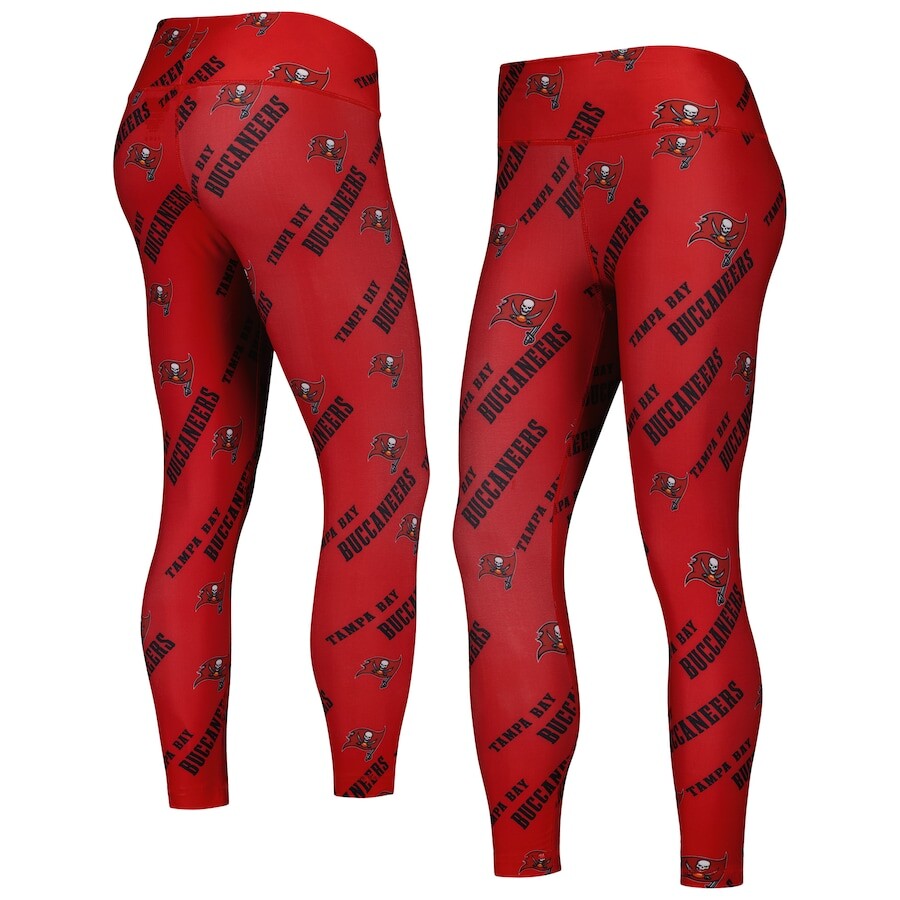 

Леггинсы Concepts Sport Tampa Bay Buccaneers, красный
