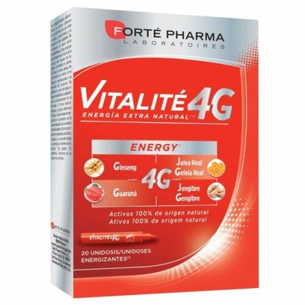 Vitalit 4G Пищевая добавка 20 таблеток, Forte Pharma