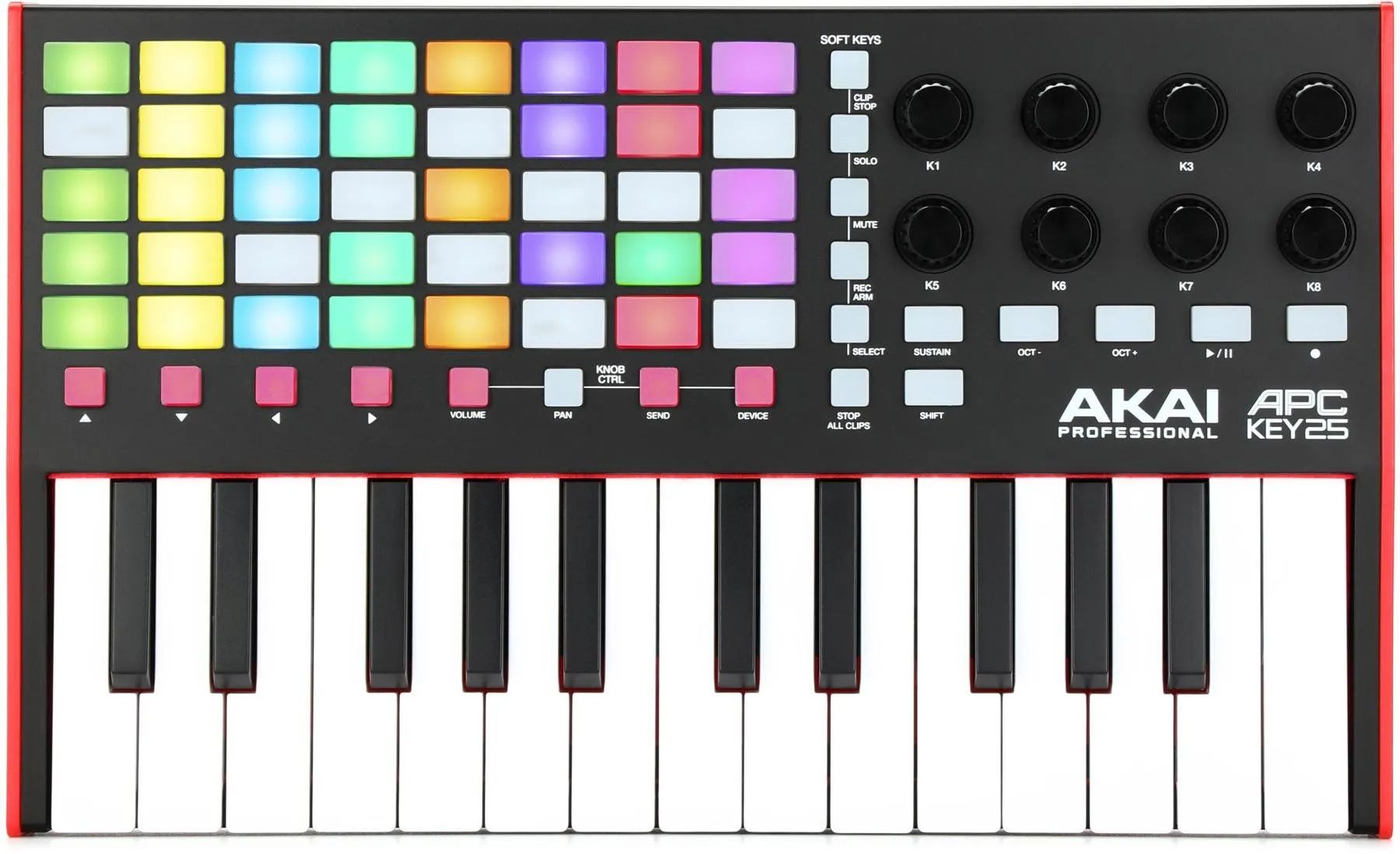 

Akai Professional APC Key25 mk2 25-клавишная клавиатура-контроллер