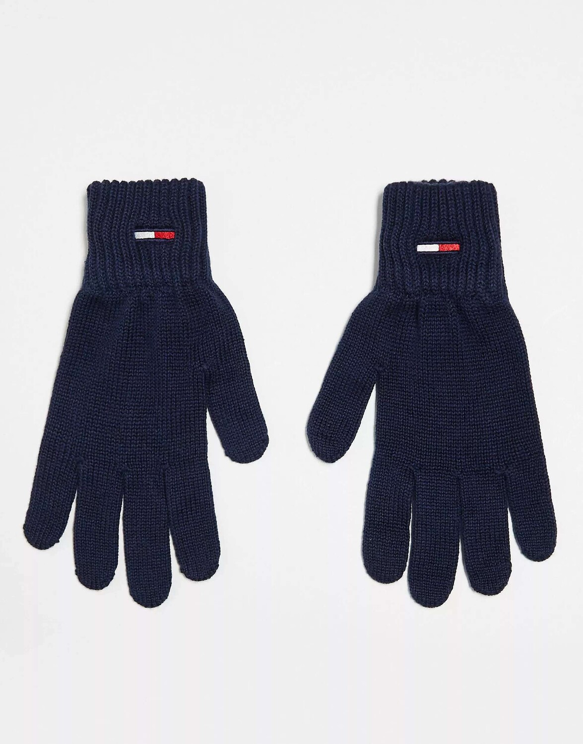 

Темно-синие перчатки с логотипом и флагом Tommy Jeans