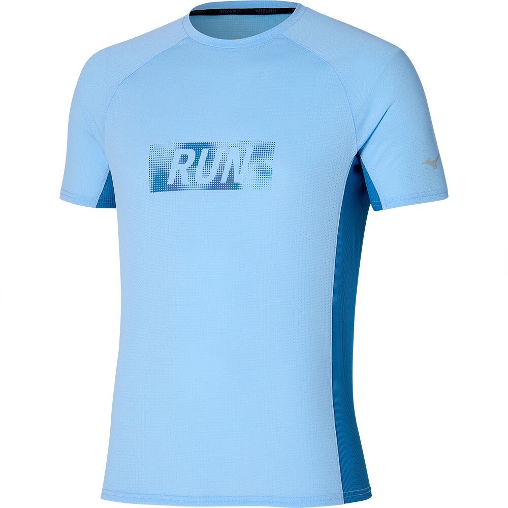 

Футболка с коротким рукавом Mizuno DryAeroFlow Graphic, синий