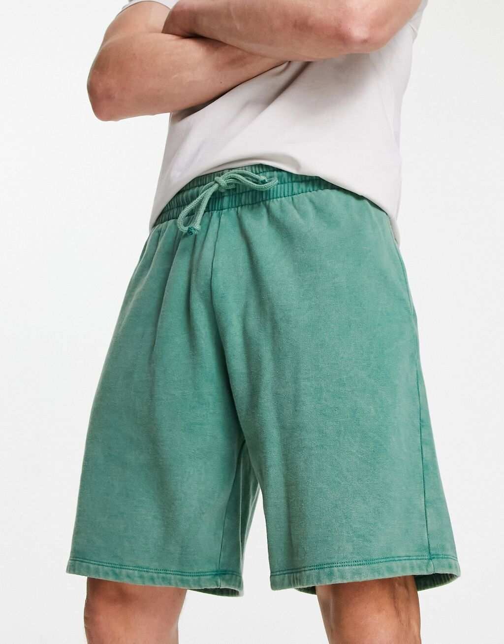 

Зеленые кислотно-зеленые шорты оверсайз ASOS DESIGN