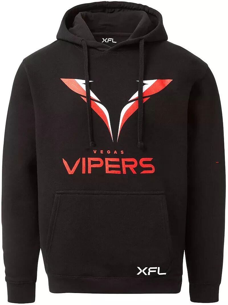 

Мужская черная толстовка с логотипом Vegas Vipers Lockup Xfl
