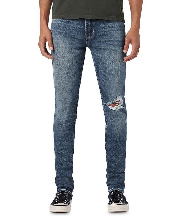 

Джинсы скинни Hudson Zack в цвете Monsoon Blue, синий