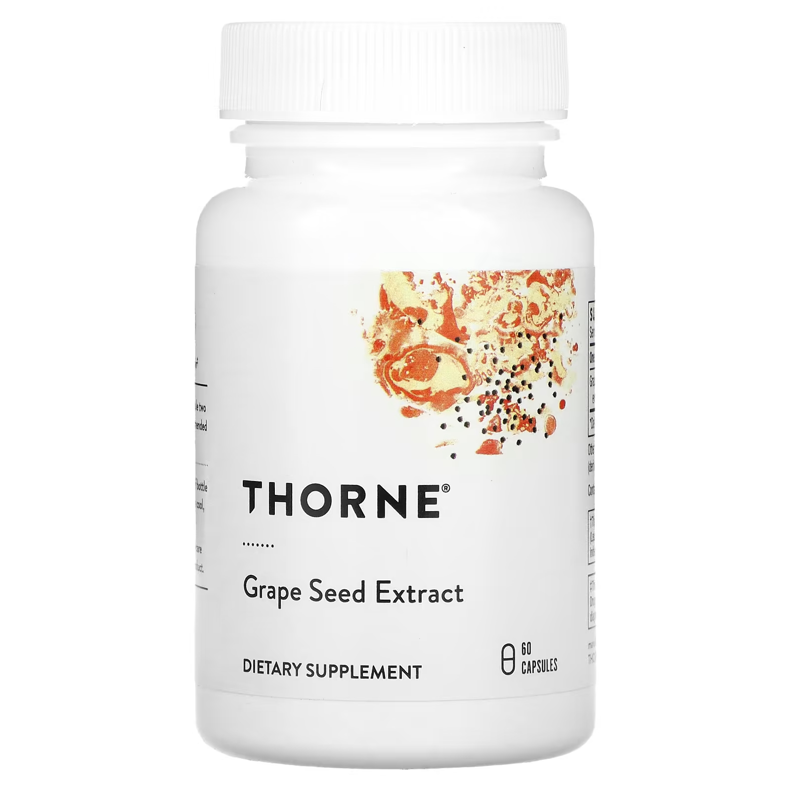 Экстракт виноградных косточек Thorne, 60 капсул экстракт виноградных косточек антиоксидант уп 60 капсул натив
