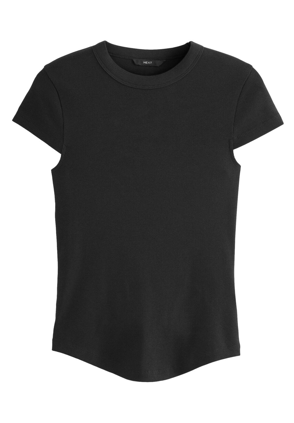 

Футболка с принтом Short Sleeve Curved Neck Next, черный
