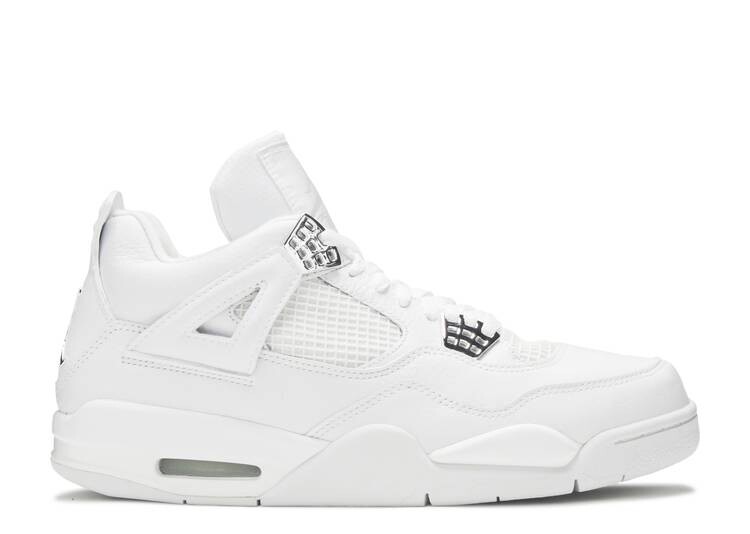 

Кроссовки AIR JORDAN 4 RETRO 'PURE $', белый