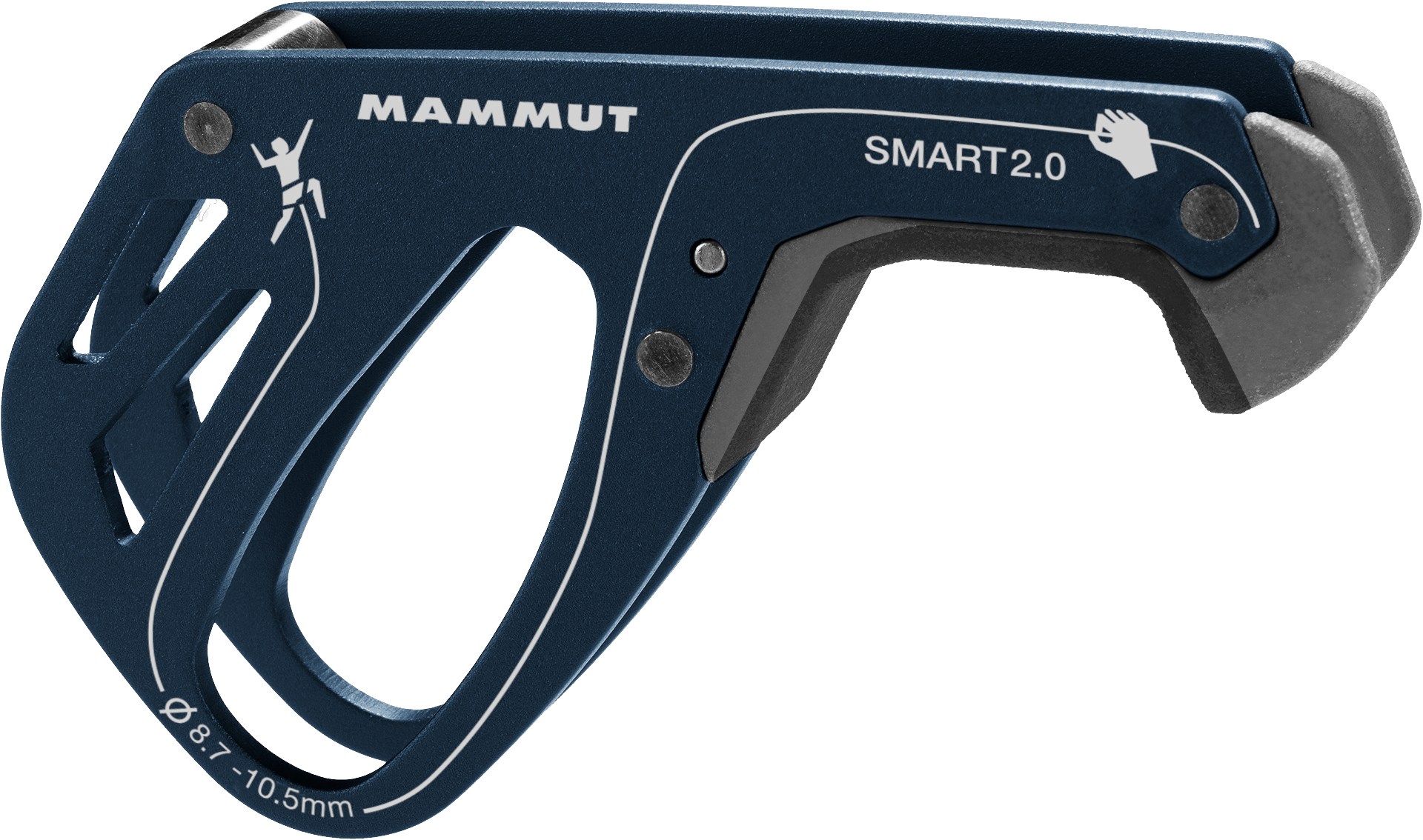 Страховочное устройство Smart 2.0 Mammut, синий страховочное устройство матик camp синий