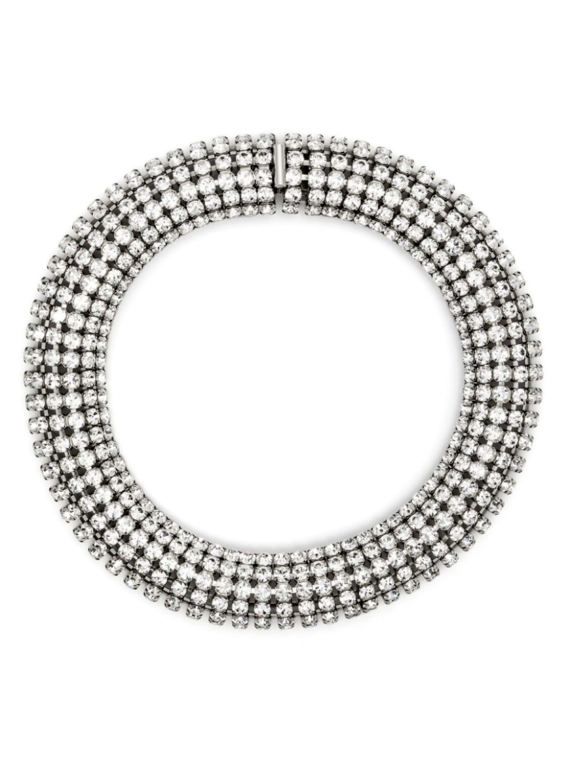 

Чокер с кристаллами Alexandre Vauthier, серебряный