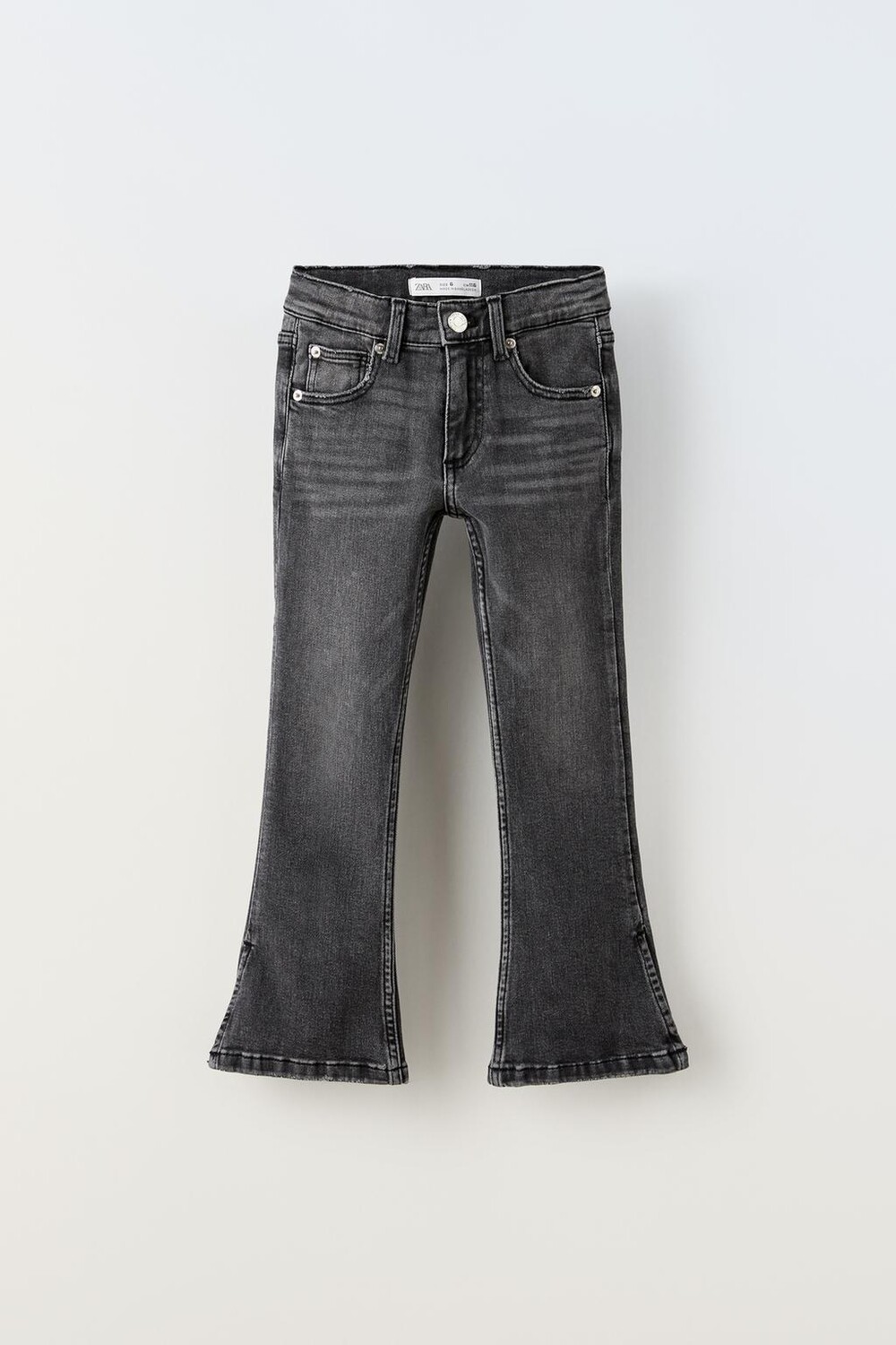 

Джинсы расклешенные ZARA, черный