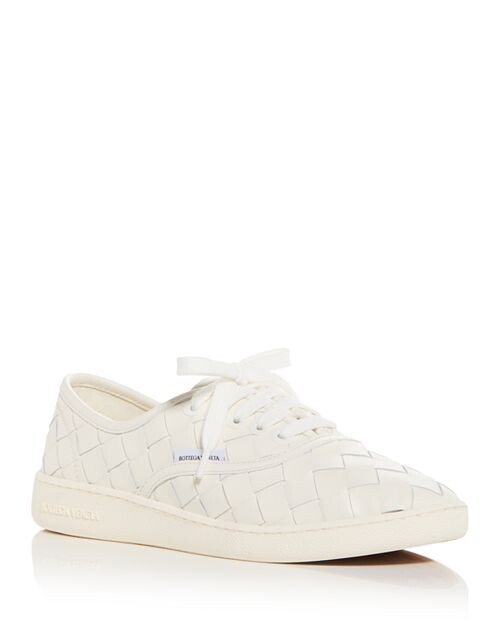 

Женские низкие кеды Sawyer Intrecciato Bottega Veneta, цвет Ivory/Cream