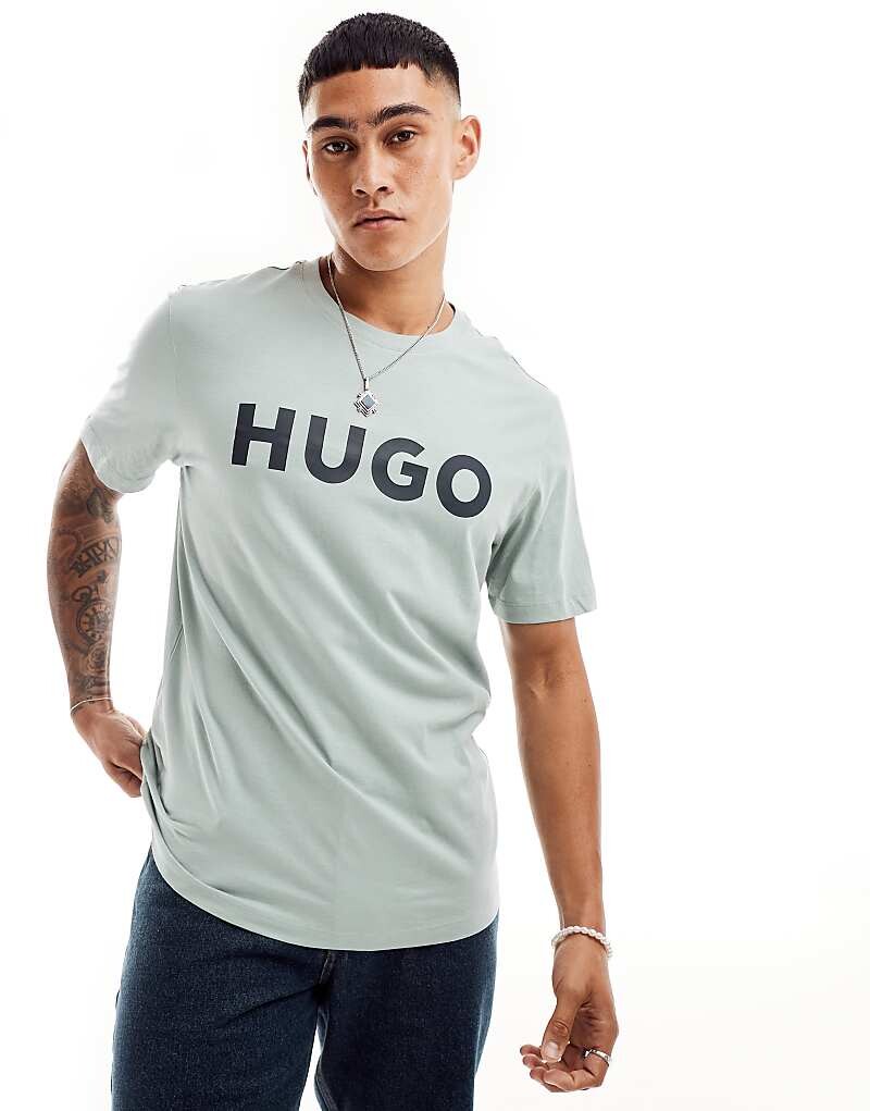 

HUGO Red – Dulivio – футболка Hellblau