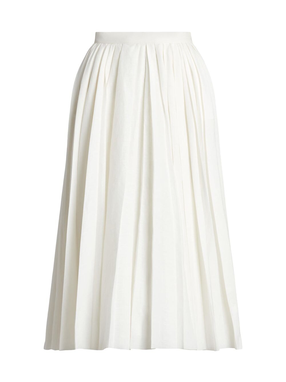 

Льняная юбка с асимметричными складками Arnav Ralph Lauren Collection, белый