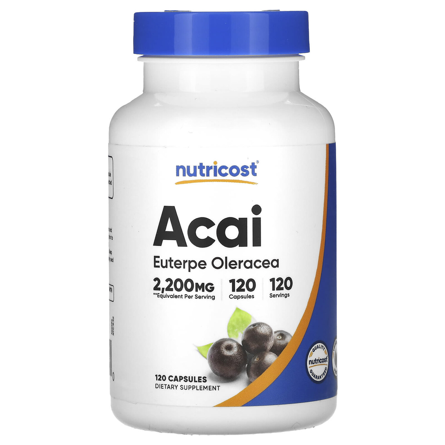 

Асаи, 2200 мг, 120 капсул, Nutricost