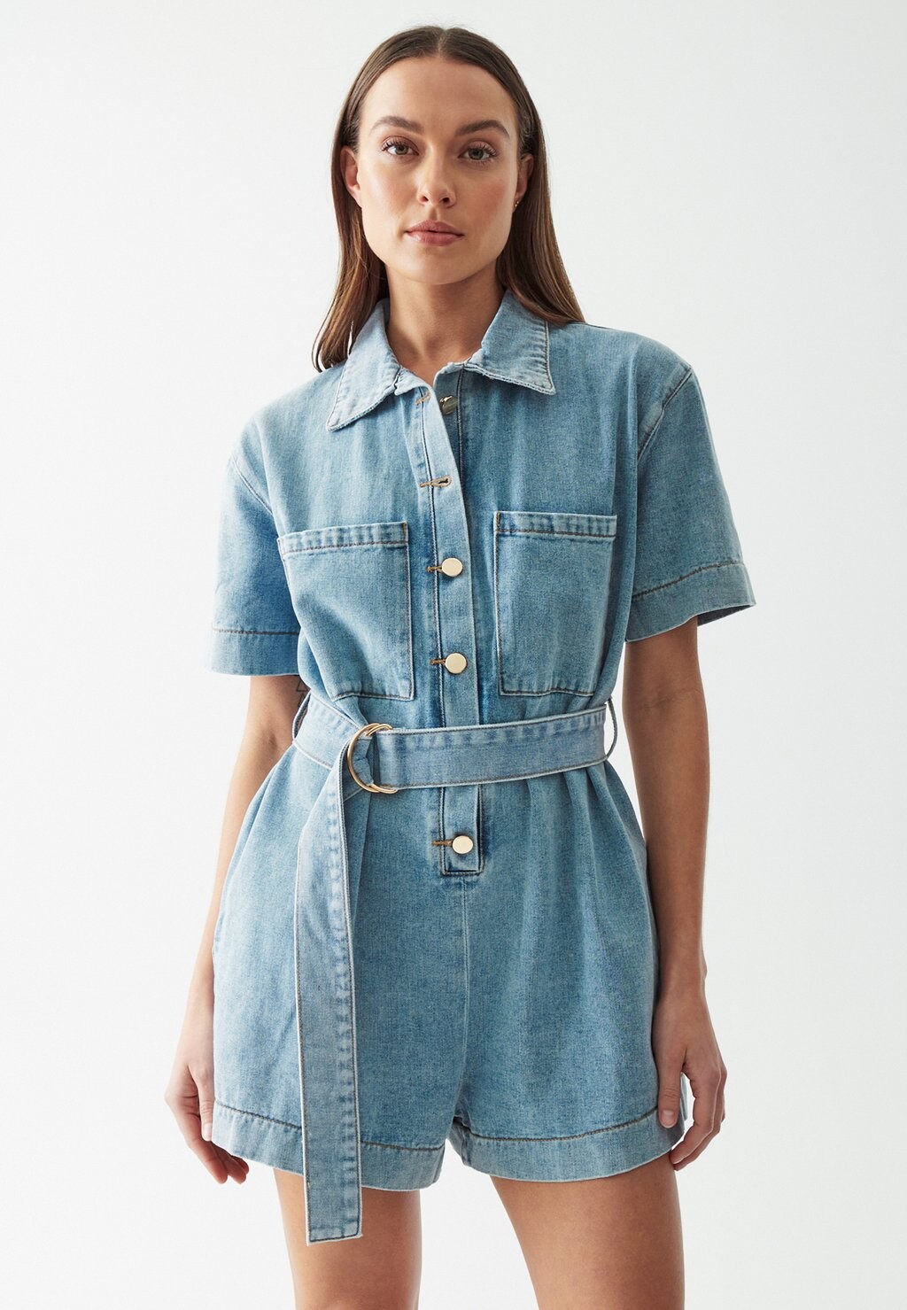 

Комбинезон VALLI ROMPER THE FATED, цвет light blue wash