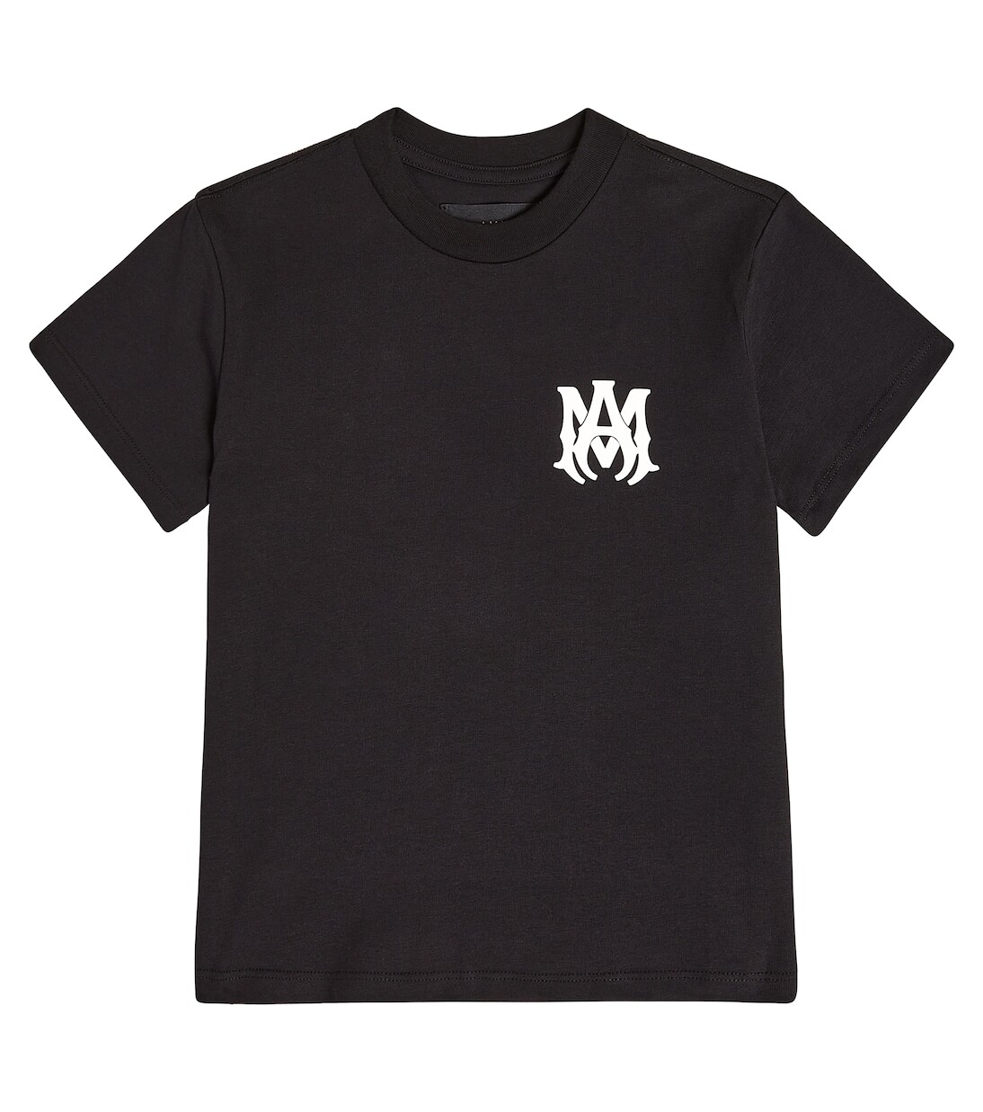 

Футболка из хлопкового джерси с принтом ma Amiri Kids, черный