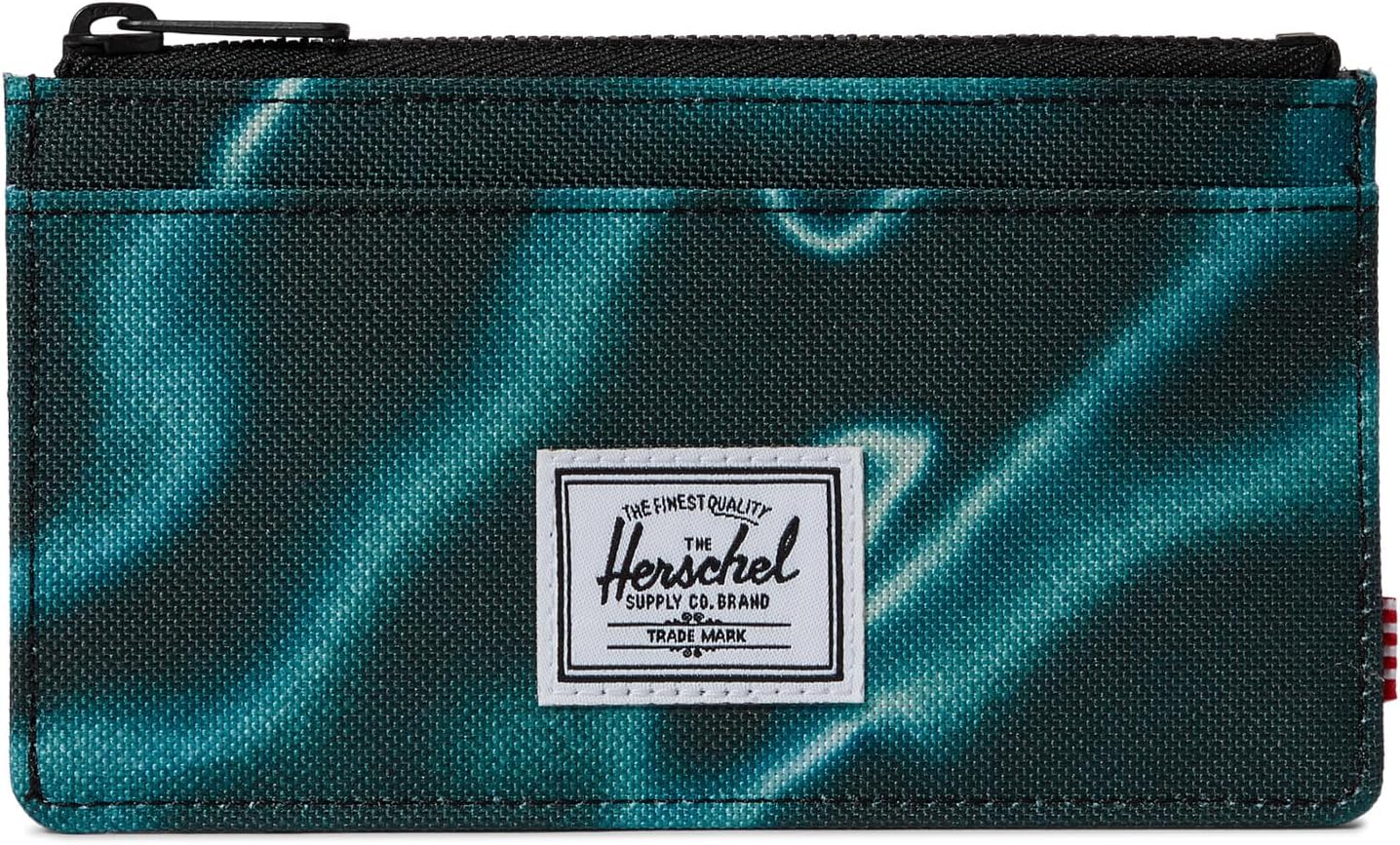 Кошелек Oscar Large Cardholder Herschel Supply Co., цвет Waves Floating Pond цена и фото