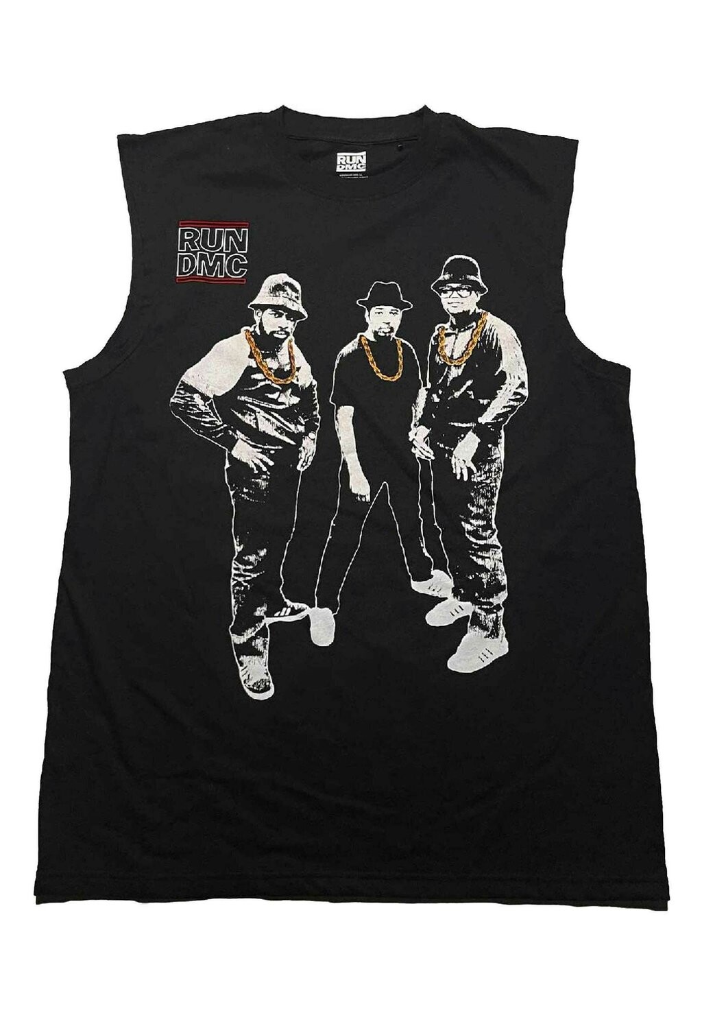 

Топ RUN DMC GOLD CHAINS MUSCLE Paradiso Clothing, черный