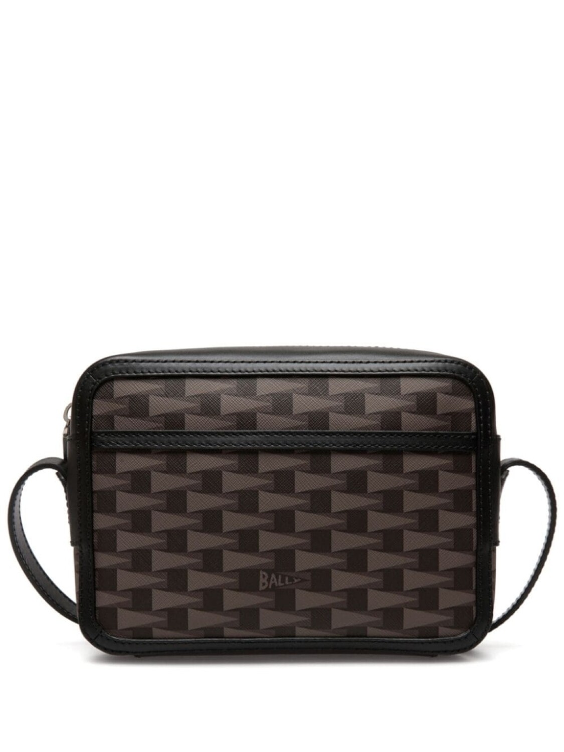 

Bally сумка-мессенджер Pennant, коричневый