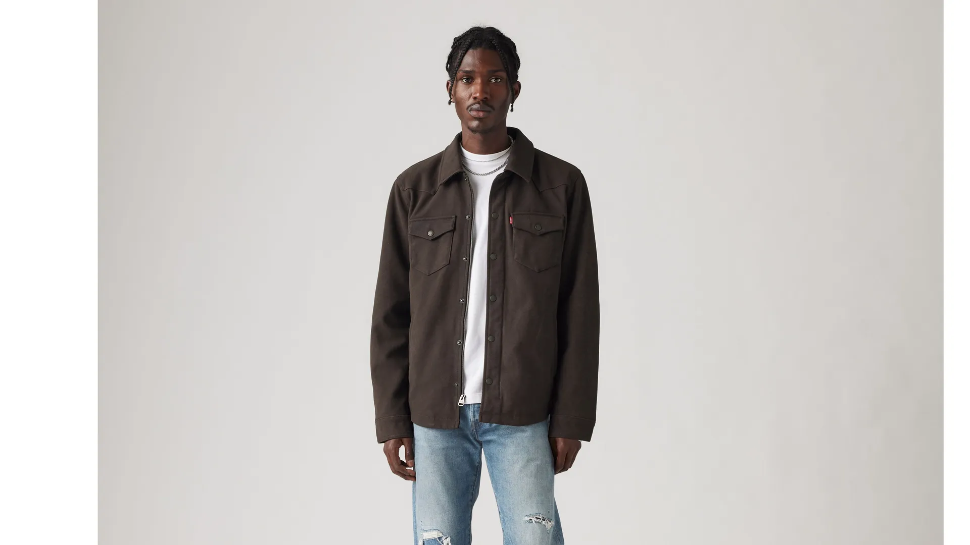 

Куртка-рубашка Levi's, коричневый