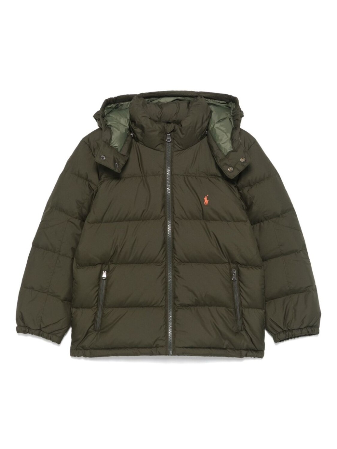 

Детская куртка-пуховик Ralph Lauren Kids из рипстопа, зеленый