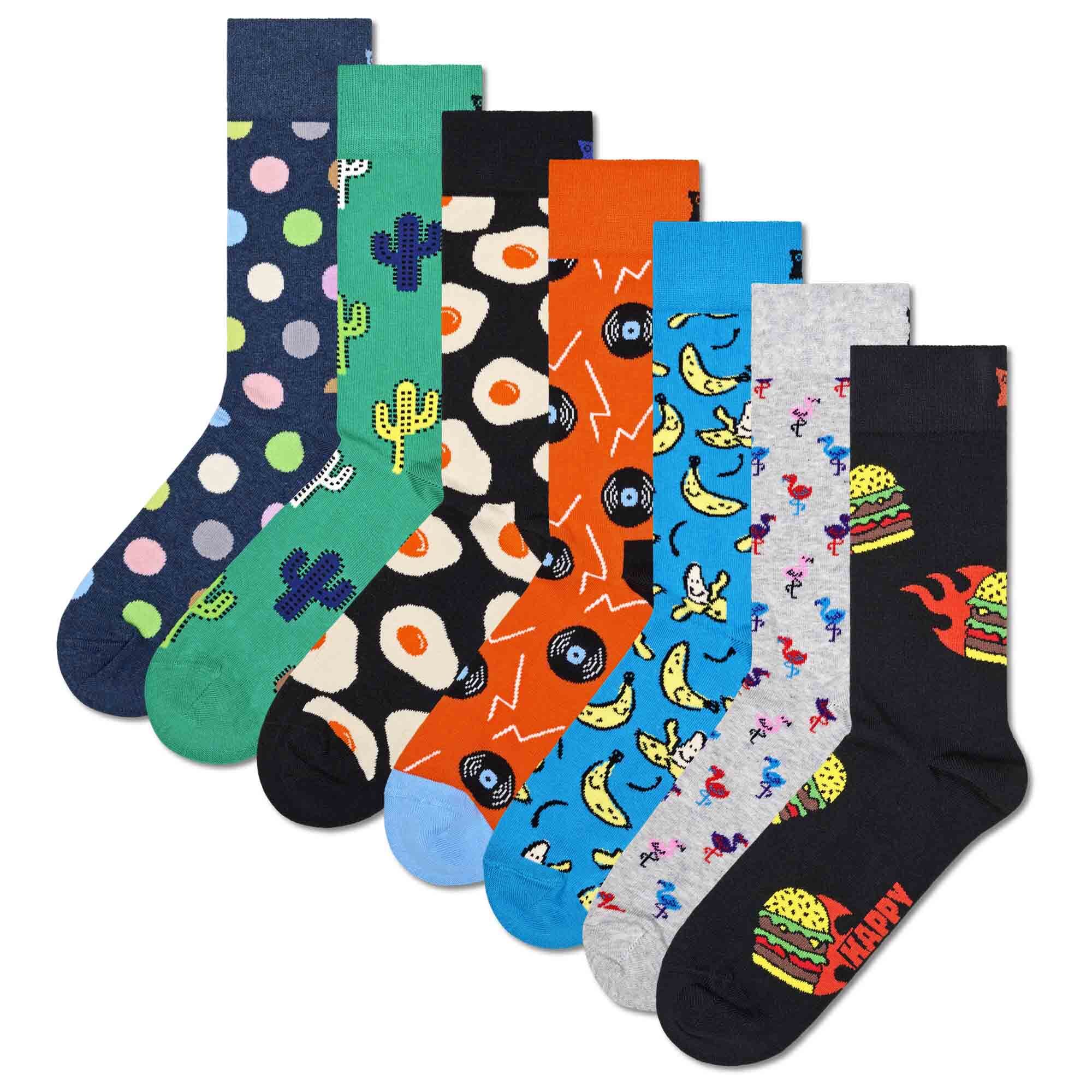 Носки Happy Socks 7 шт, цвет Seven Days