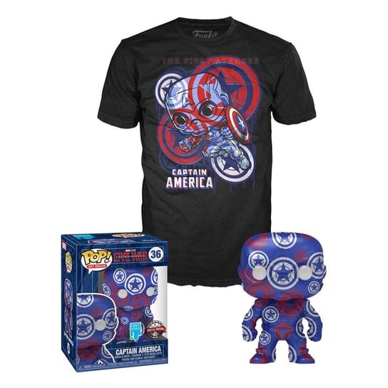

Funko POP! И футболка, комплект, Marvel, Капитан Америка, XL