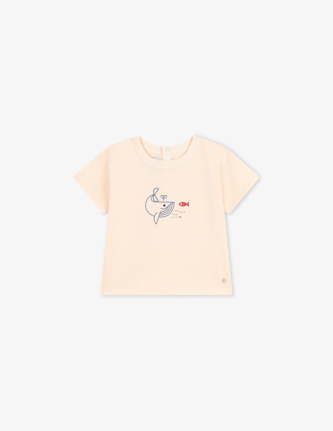 

Футболка Petit Bateau, бежевый