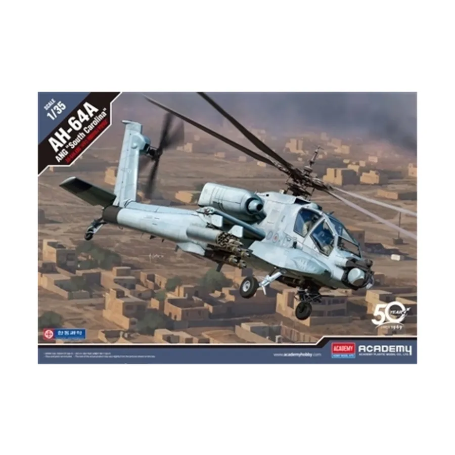 

АН-64А АНГ «Саут Кэролайн», Military Model Kits (1:35) (Academy Hobby)