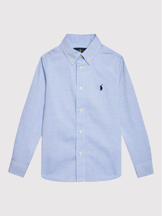 

Рубашка узкого кроя Polo Ralph Lauren, синий