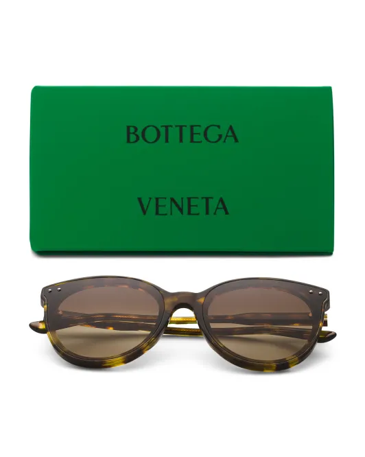

Солнцезащитные очки 61 мм Bottega Veneta, цвет Havana Brown
