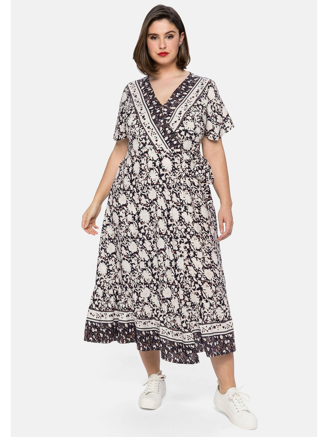 

Платье sheego by Joe Browns Maxi, цвет nachtlila bedruckt