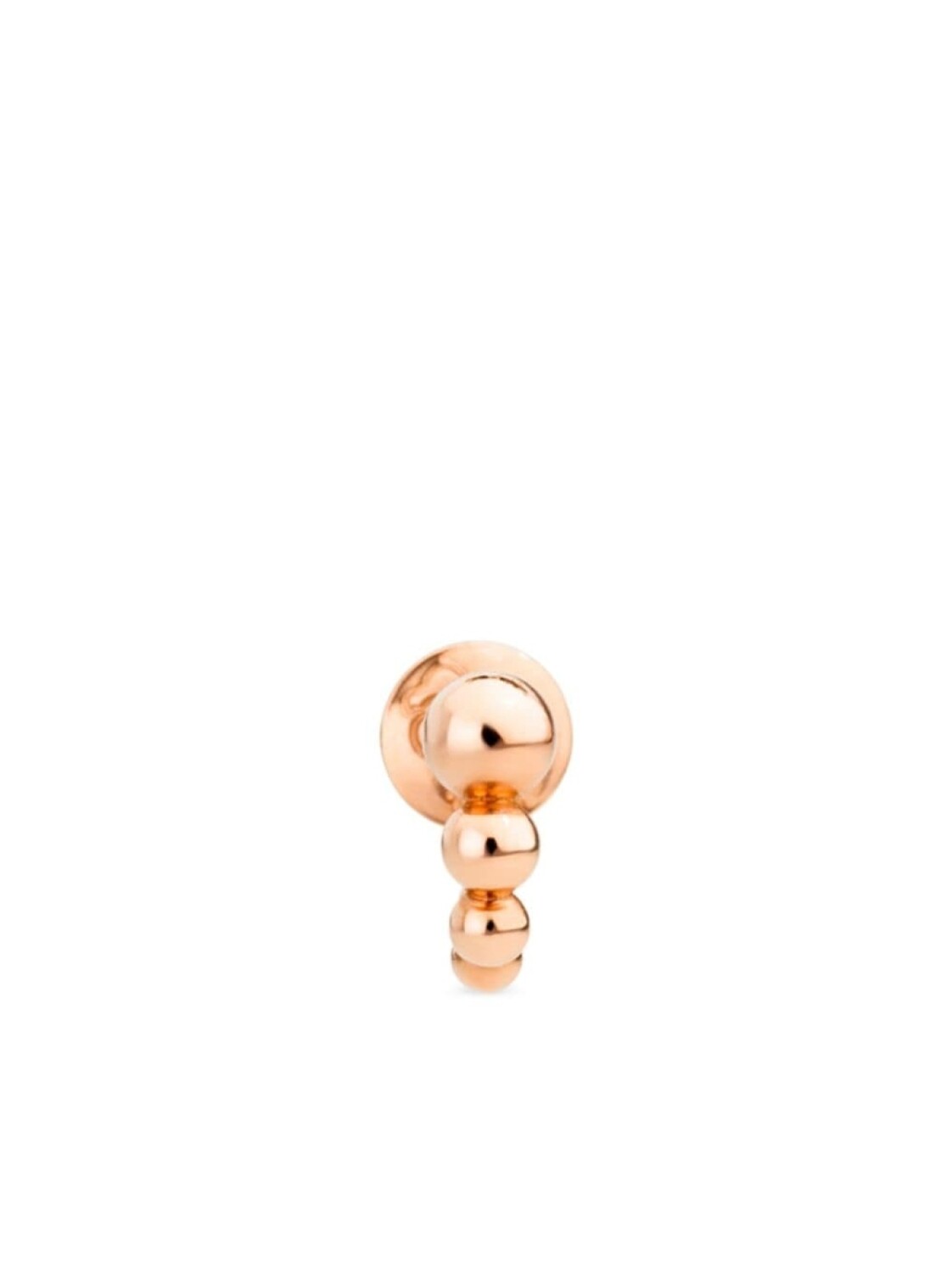 

Серьга-гвоздик Bollicine из розового золота Dodo, розовый