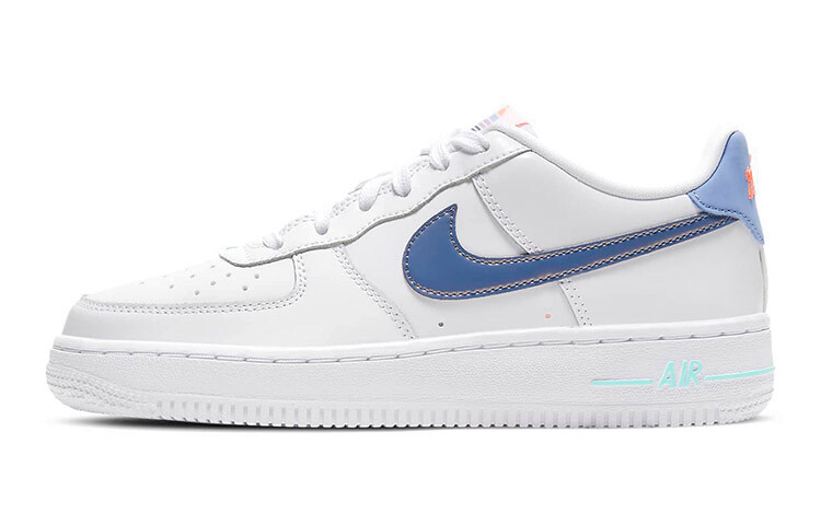 

Nike Air Force 1 LV8 1 GS Белый Темно-Фиолетовый Пыль