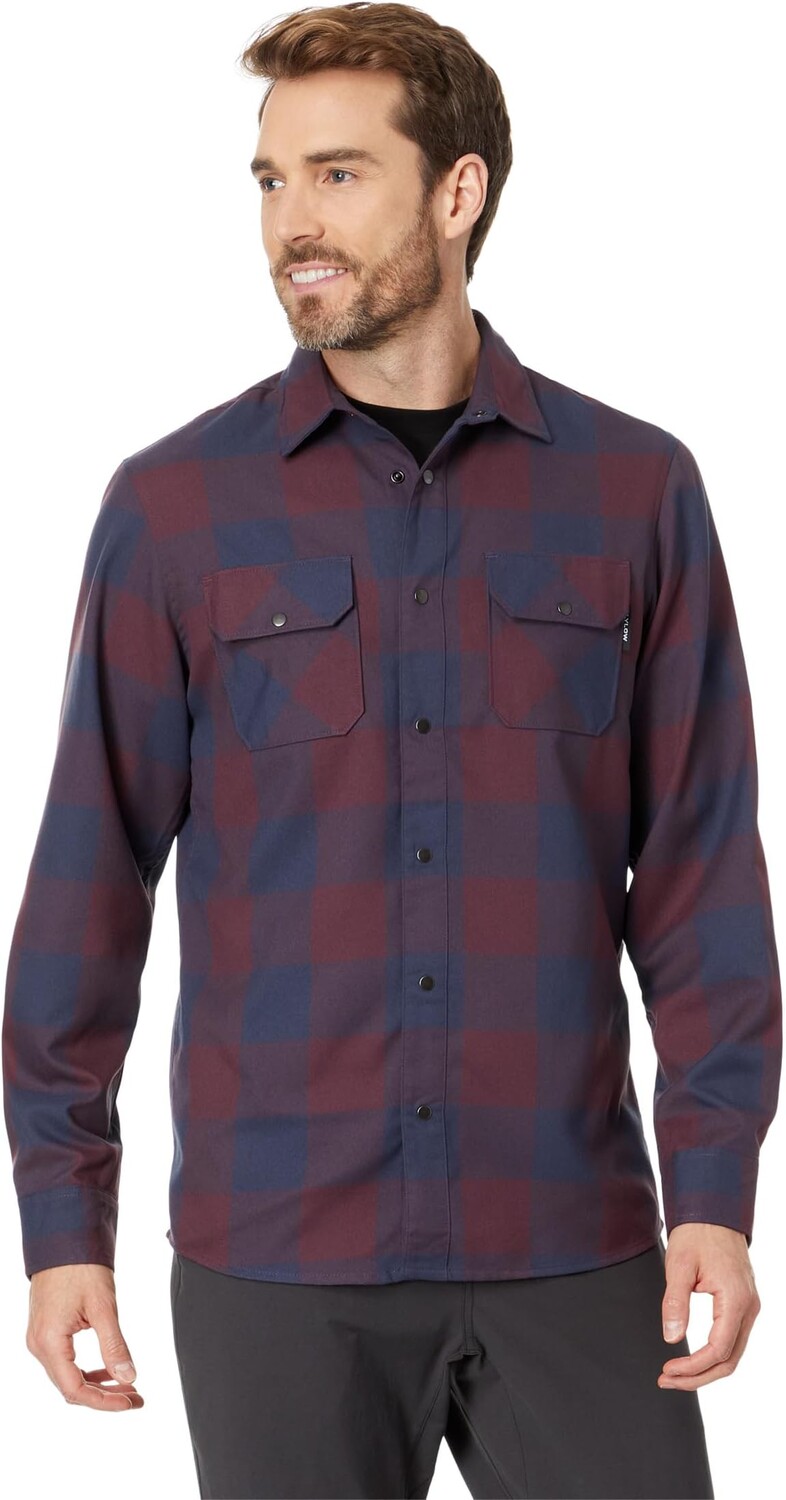 

Рубашка Handlebar Tech Flannel Flylow, цвет Galaxy/Night Plaid