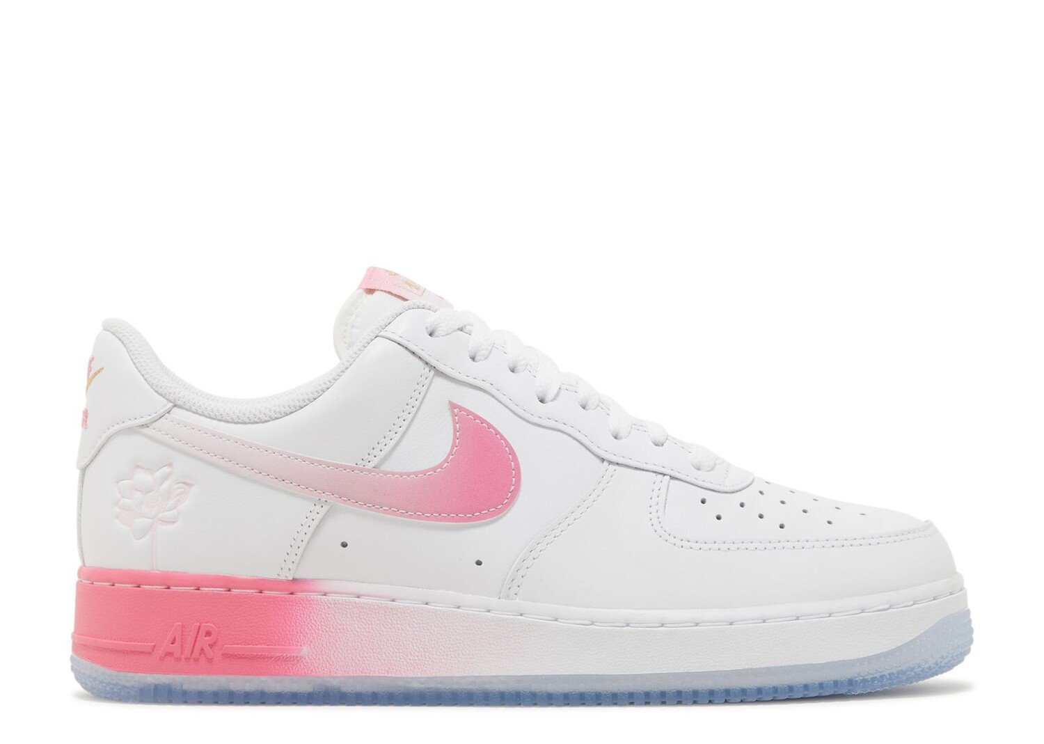 цена Кроссовки Nike Air Force 1 '07 'San Francisco Pack - Lotus Flower', белый