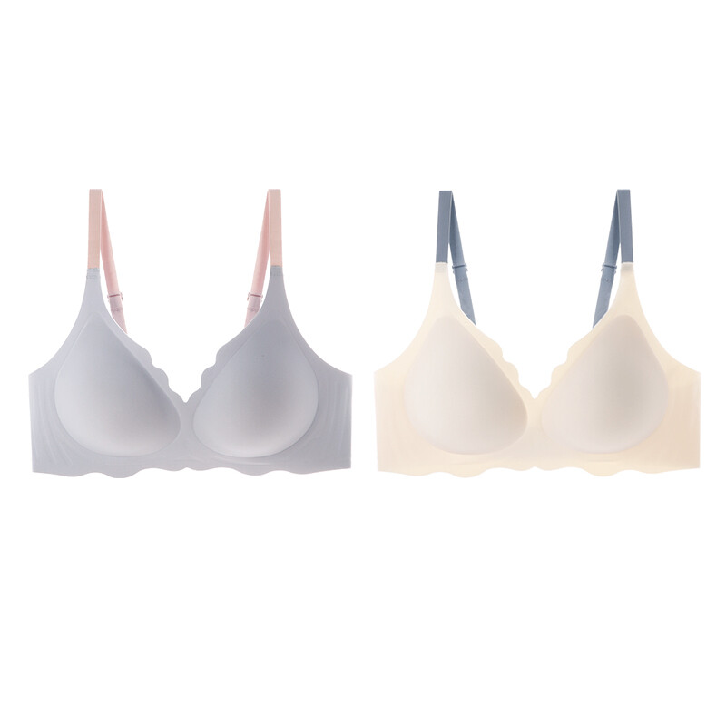 

inner code NEIZAIMIMA Women Bra, Розовый + желтый