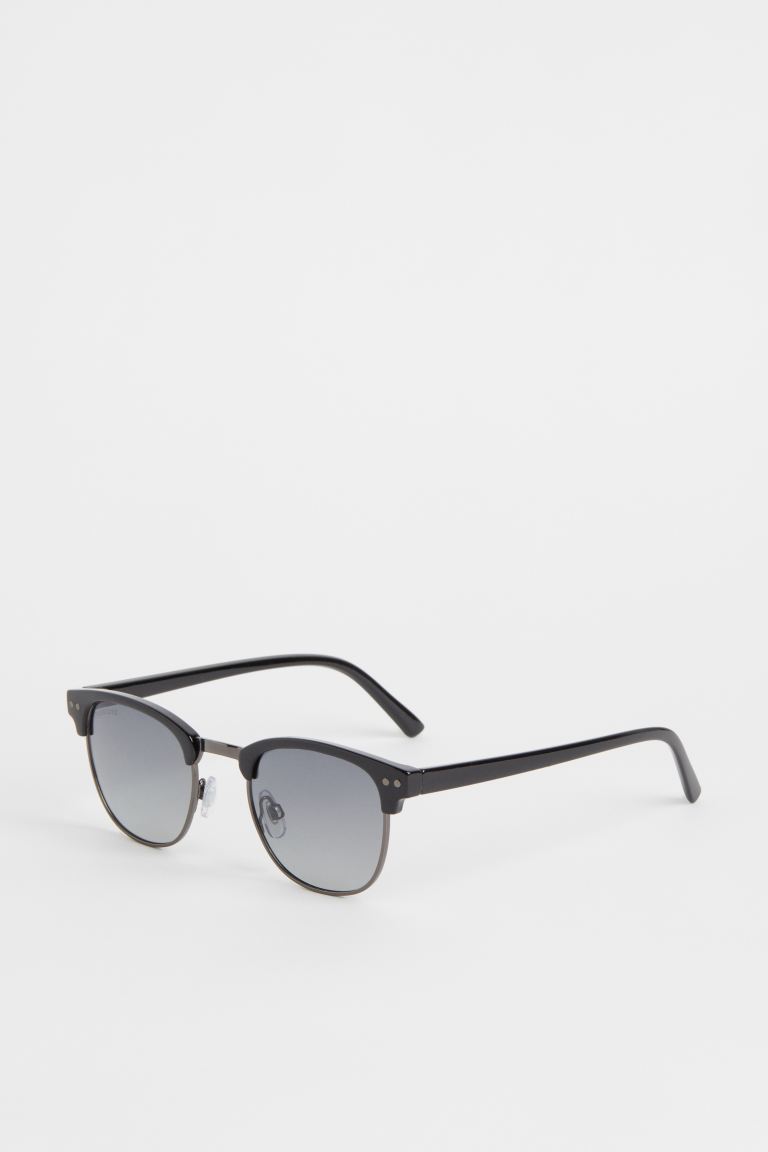 Поляризационные солнцезащитные очки H&M, черный
