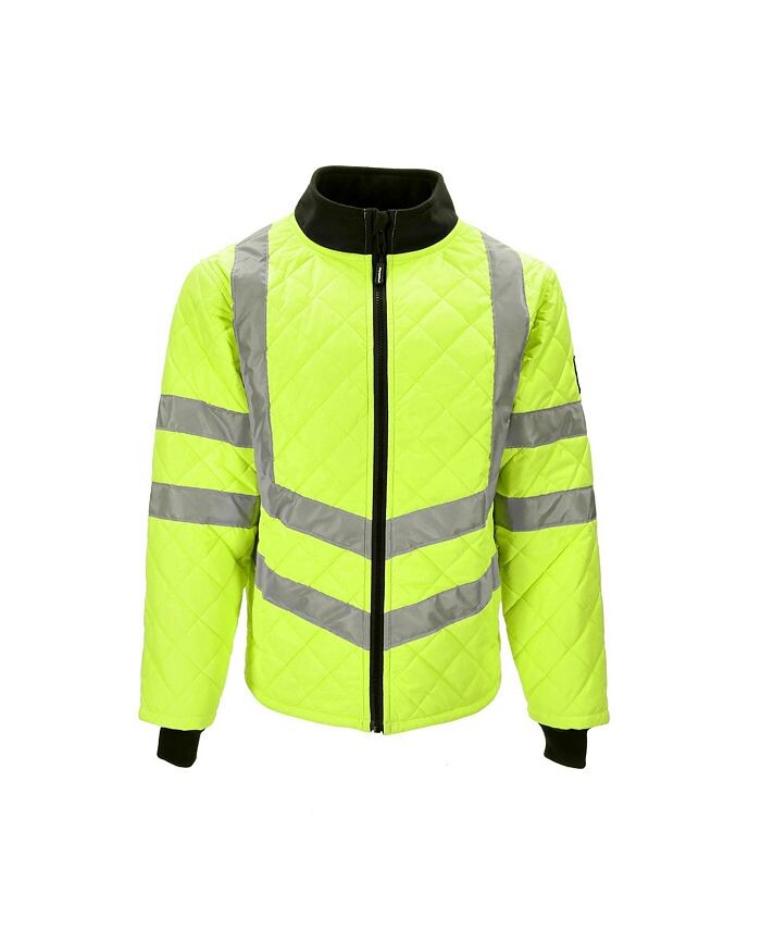 

Стеганая водоотталкивающая куртка Hi Vis Diamond — Big & Высокий RefrigiWear, зеленый
