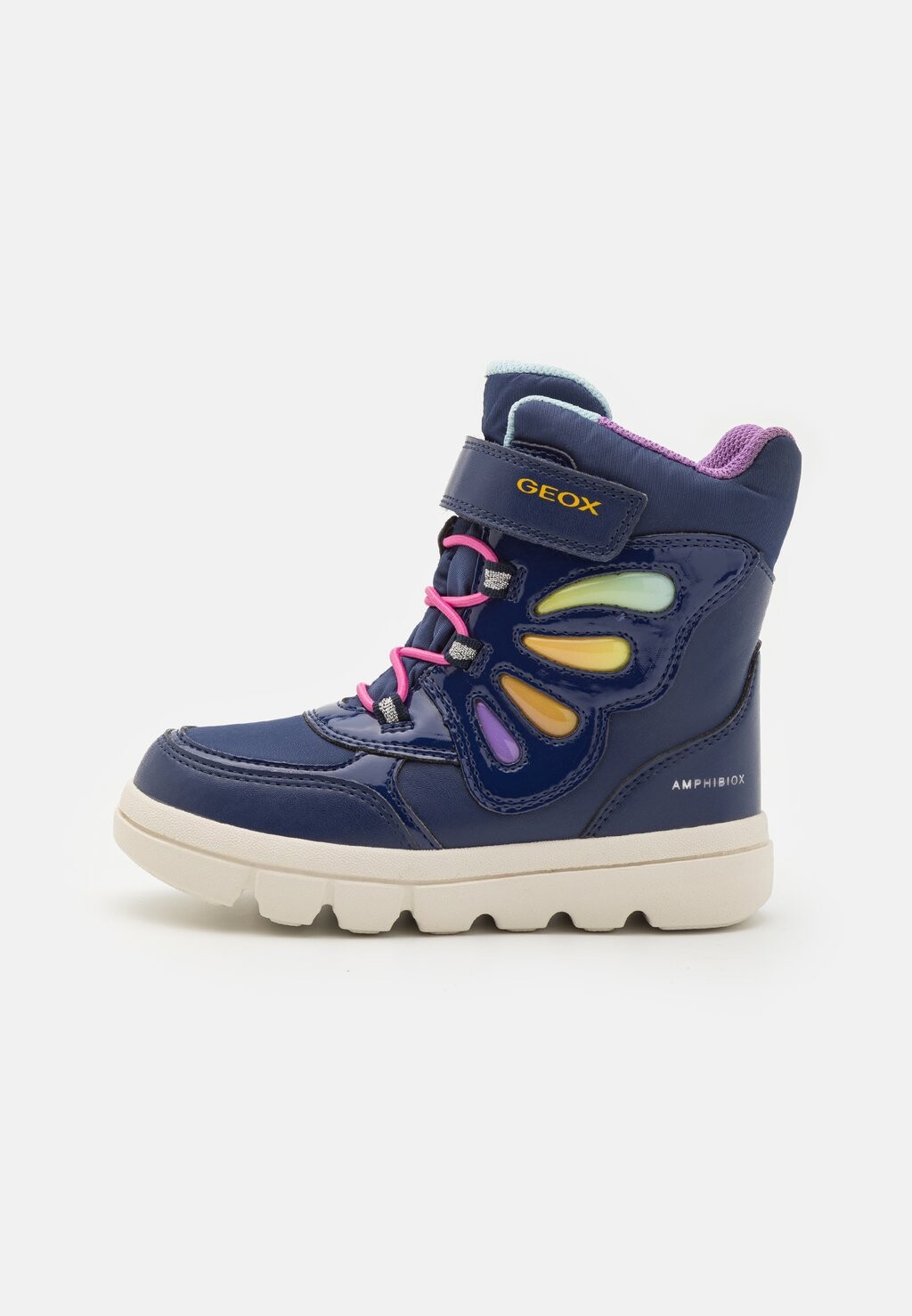 

Ботильоны на шнуровке Willaboom Girl Geox, цвет navy