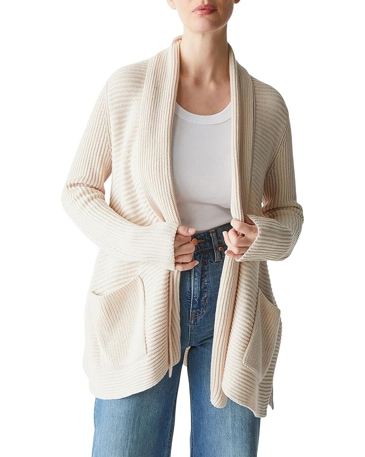 

Свитер Michael Stars Vonn Open Cardigan, цвет Cement