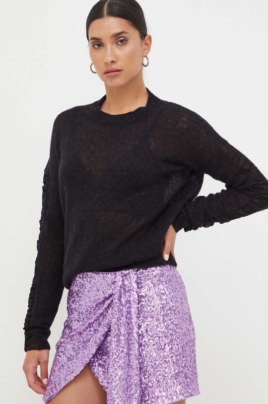 

Шерстяной свитер Pinko, черный