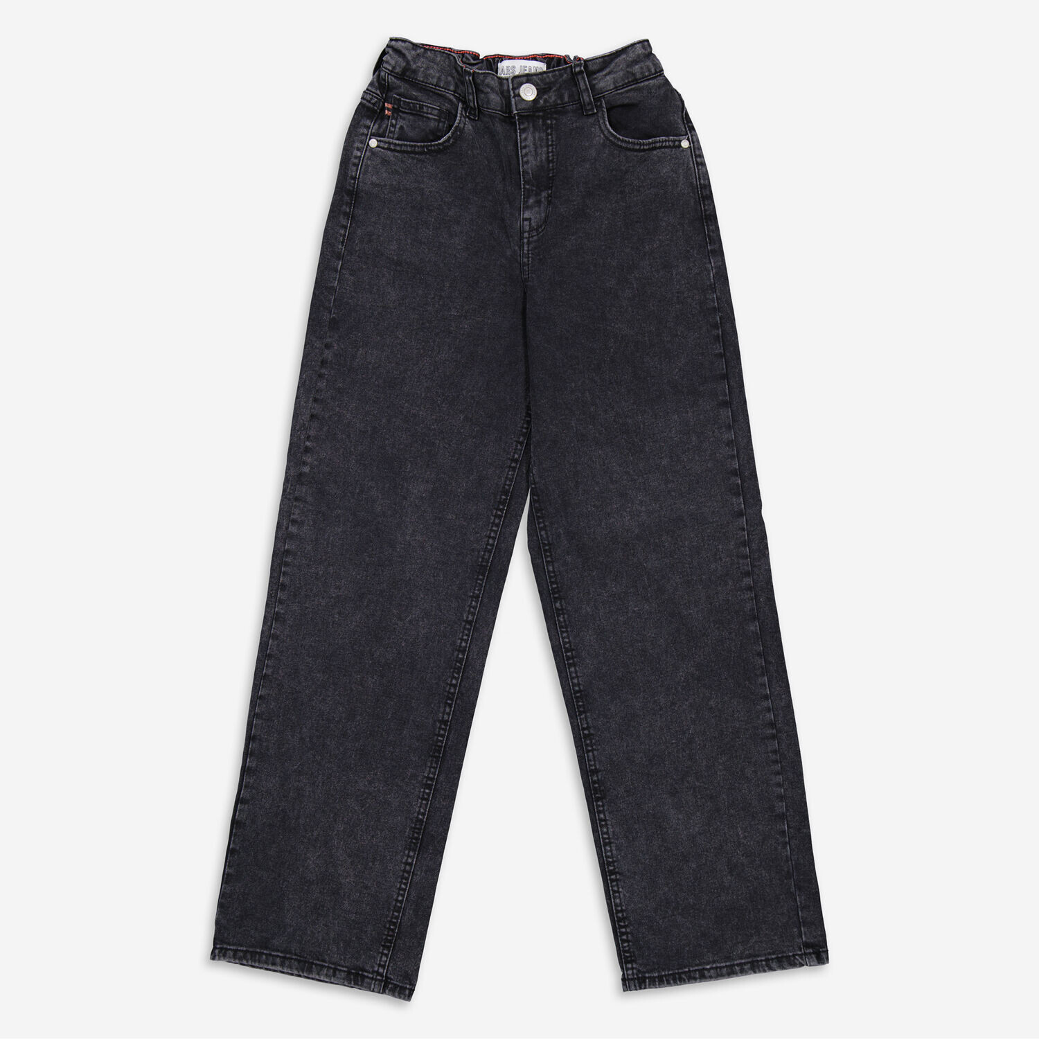 

Черные джинсы свободного кроя с потертостями Cars Jeans