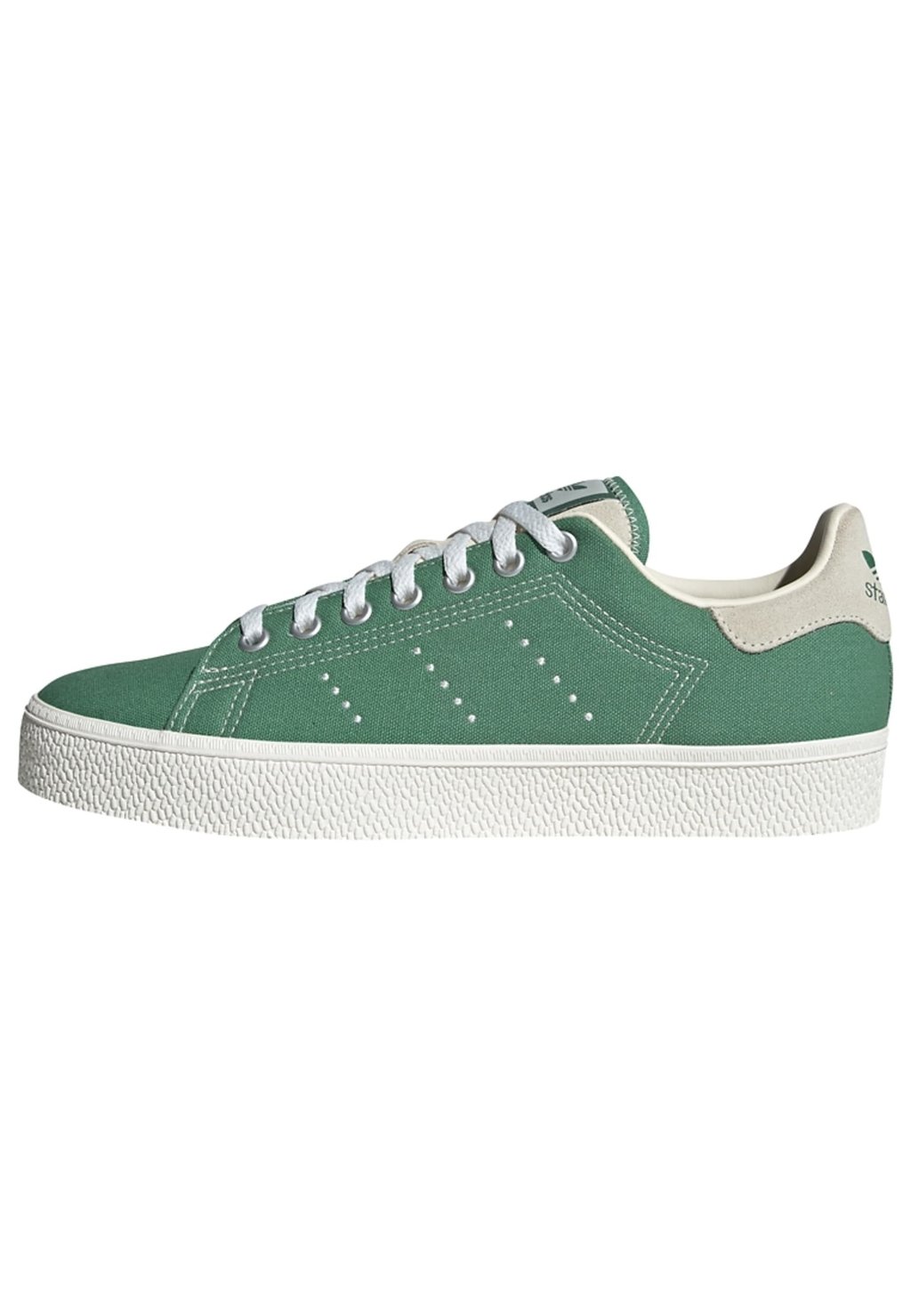 

Кроссовки низкие STAN SMITH CS adidas Originals, цвет preloved green off white silver metallic