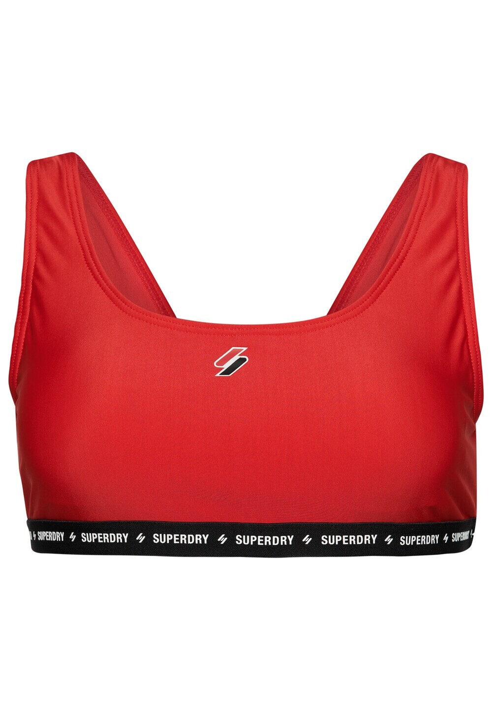 

Топ бикини без косточек Superdry, ярко-красный